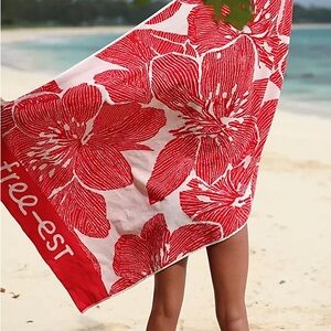 Free People Coastal Wildflower Beach towel